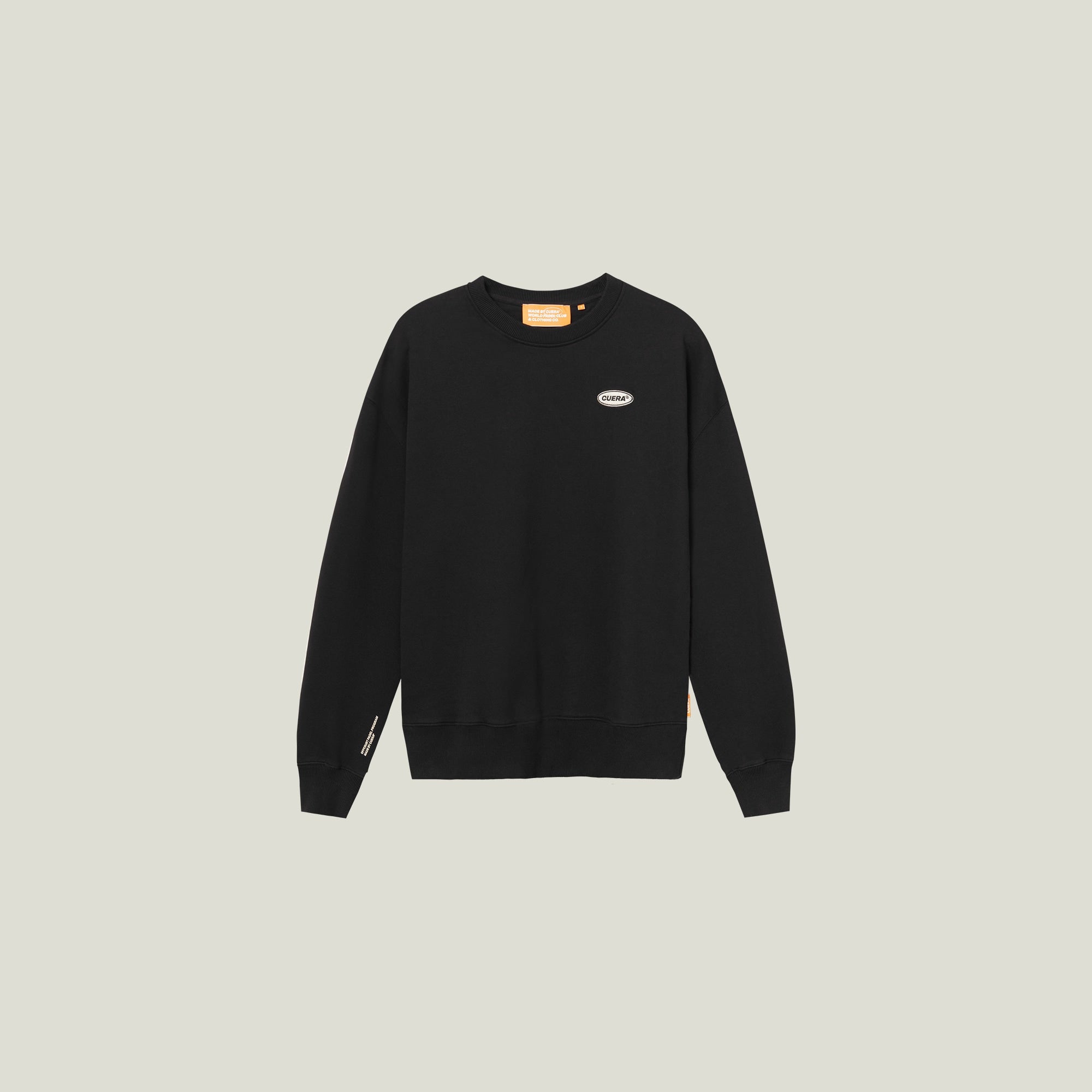 Relaxed Offcourt Crew P - Black