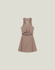 Oncourt Globe Dress - Brown