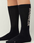4-Padel Crew Socks - Schwarz